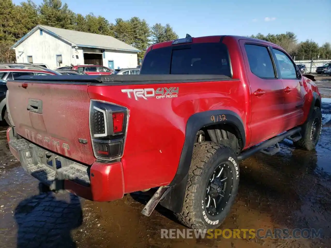 4 Photograph of a damaged car 3TMCZ5AN5KM268892 TOYOTA TACOMA 2019