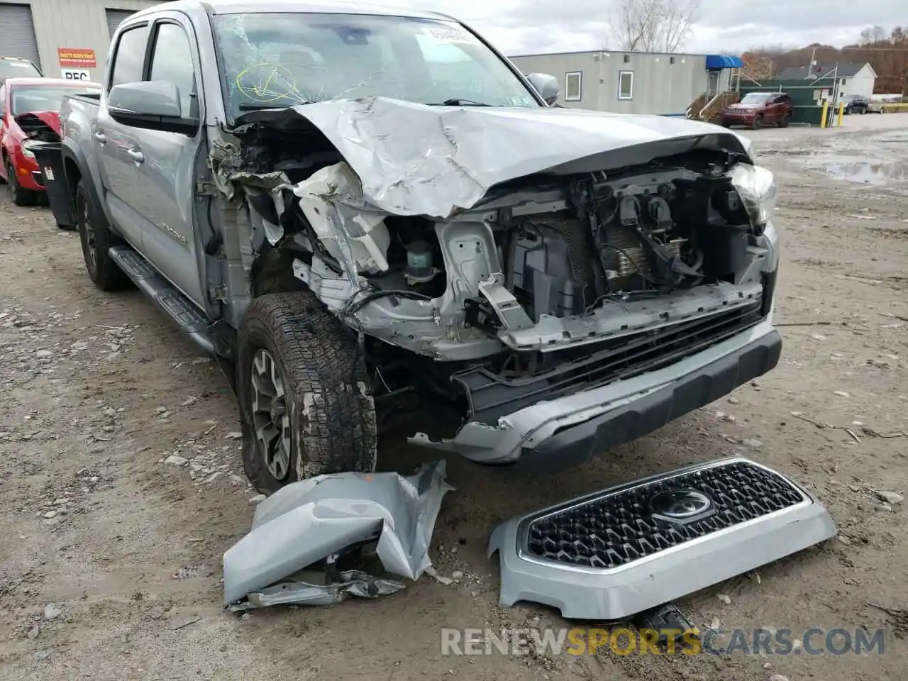 1 Photograph of a damaged car 3TMCZ5AN5KM269573 TOYOTA TACOMA 2019