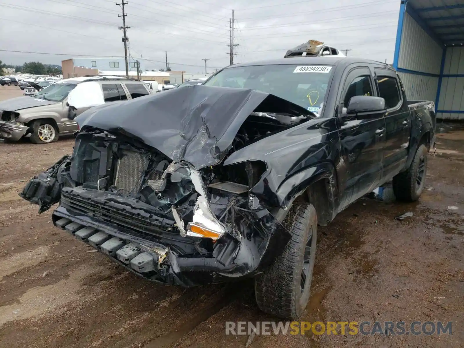 2 Photograph of a damaged car 3TMCZ5AN5KM269878 TOYOTA TACOMA 2019