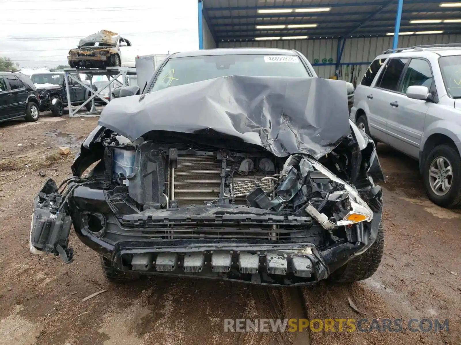 9 Photograph of a damaged car 3TMCZ5AN5KM269878 TOYOTA TACOMA 2019