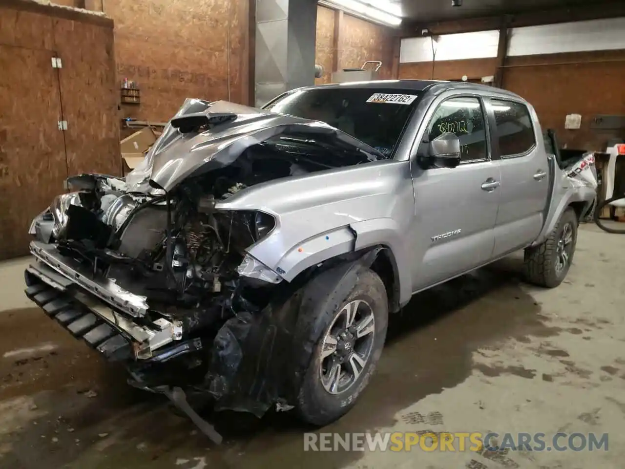 2 Photograph of a damaged car 3TMCZ5AN5KM272313 TOYOTA TACOMA 2019