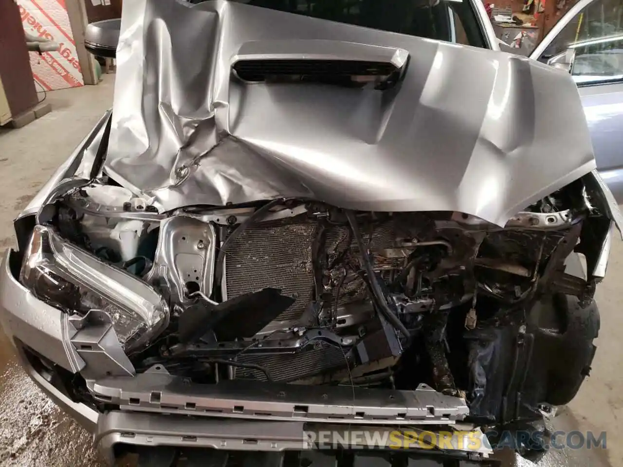 7 Photograph of a damaged car 3TMCZ5AN5KM272313 TOYOTA TACOMA 2019