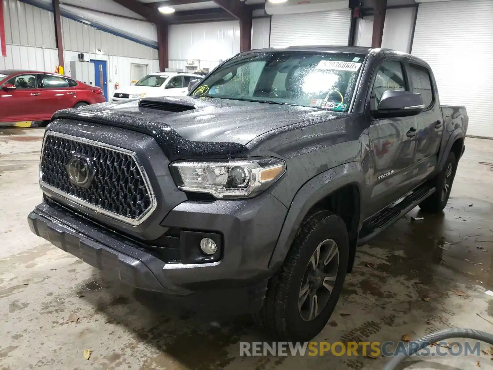 2 Photograph of a damaged car 3TMCZ5AN5KM273042 TOYOTA TACOMA 2019