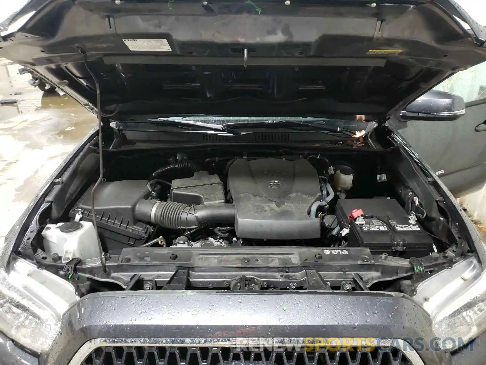 7 Photograph of a damaged car 3TMCZ5AN5KM273042 TOYOTA TACOMA 2019