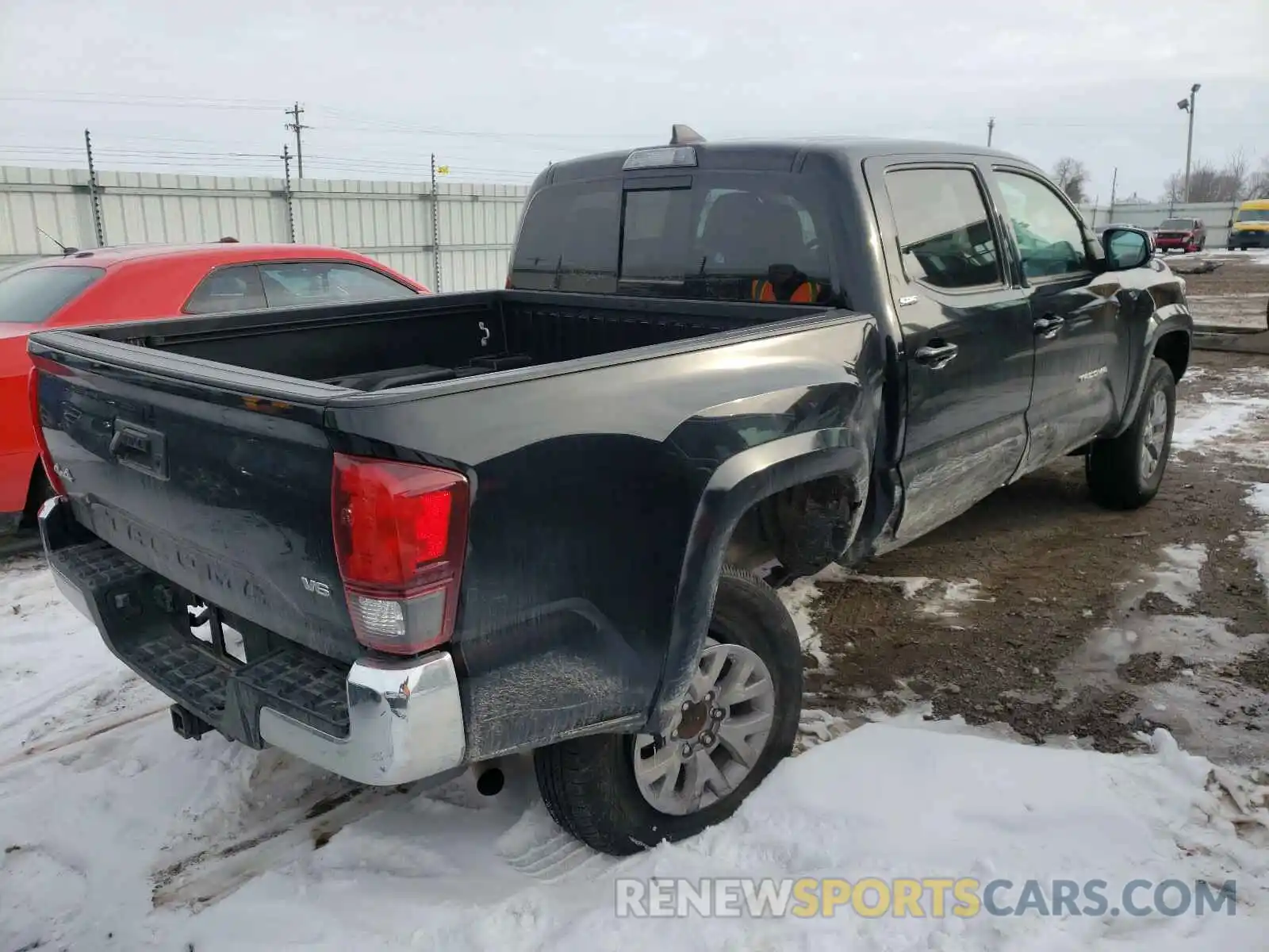 4 Photograph of a damaged car 3TMCZ5AN5KM274966 TOYOTA TACOMA 2019