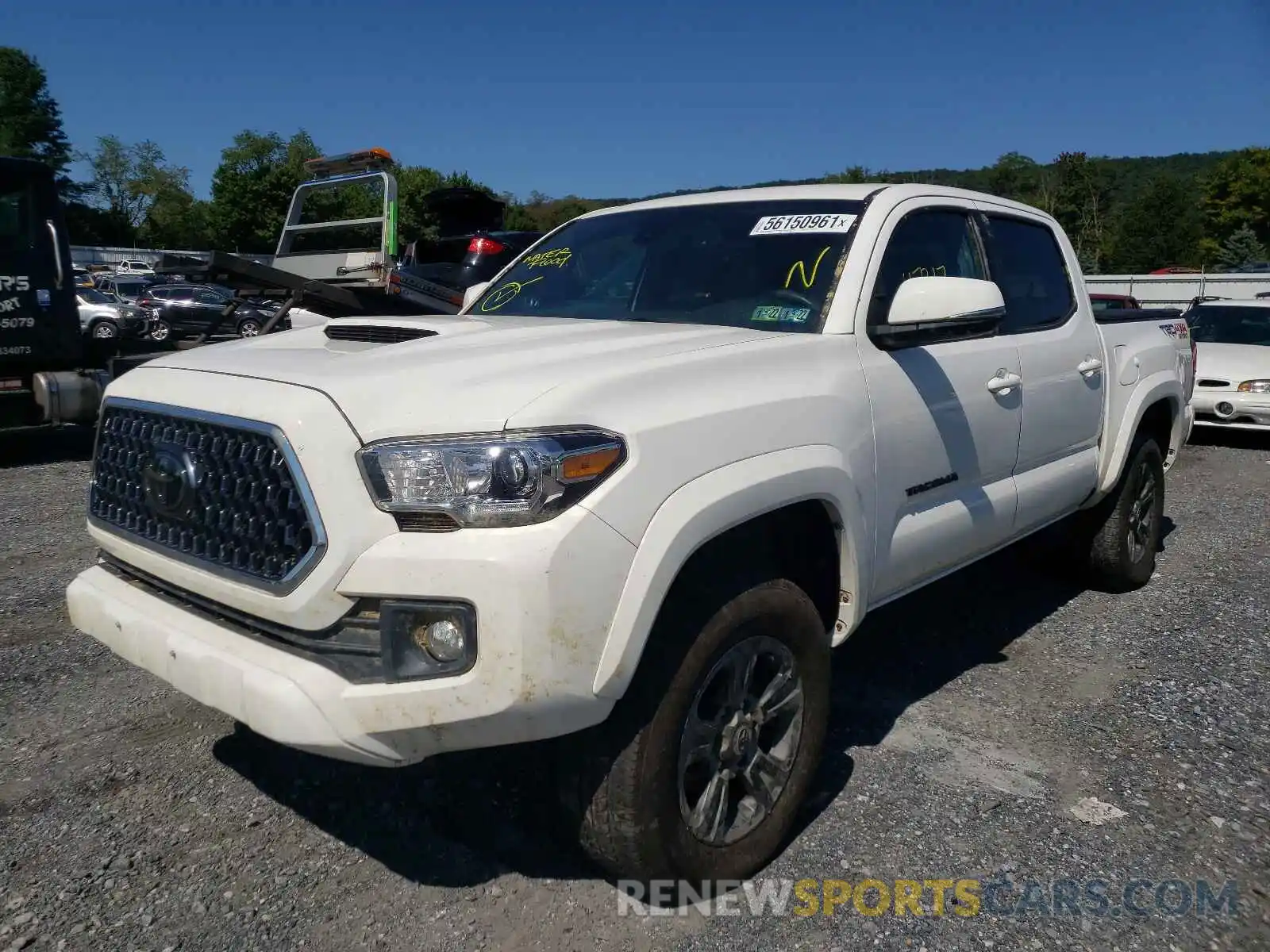 2 Photograph of a damaged car 3TMCZ5AN5KM276491 TOYOTA TACOMA 2019