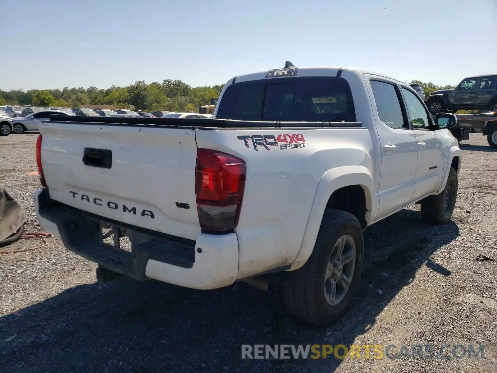 4 Photograph of a damaged car 3TMCZ5AN5KM276491 TOYOTA TACOMA 2019