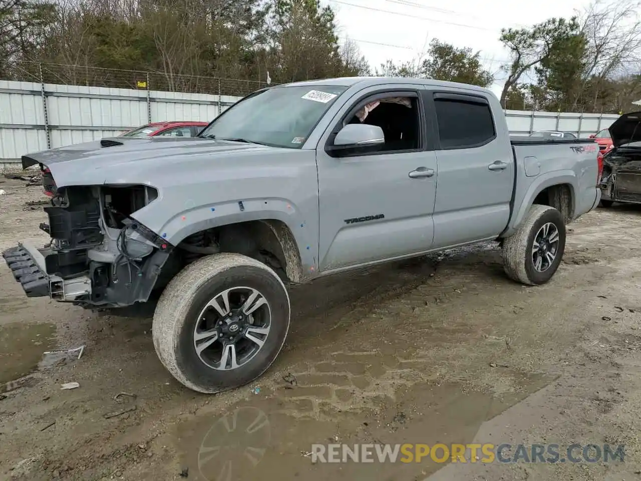 1 Photograph of a damaged car 3TMCZ5AN5KM277334 TOYOTA TACOMA 2019