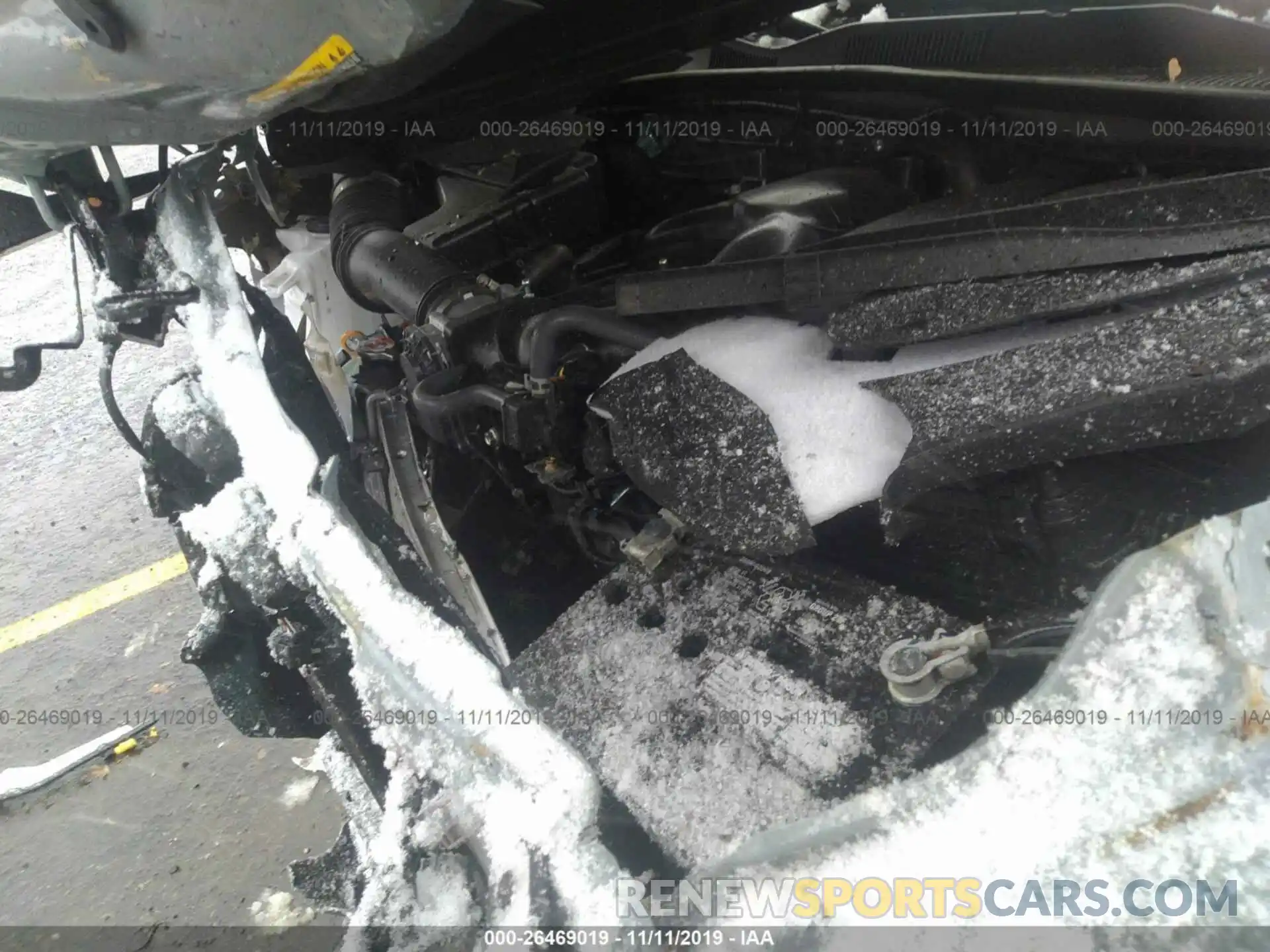 10 Photograph of a damaged car 3TMCZ5AN5KM283991 TOYOTA TACOMA 2019