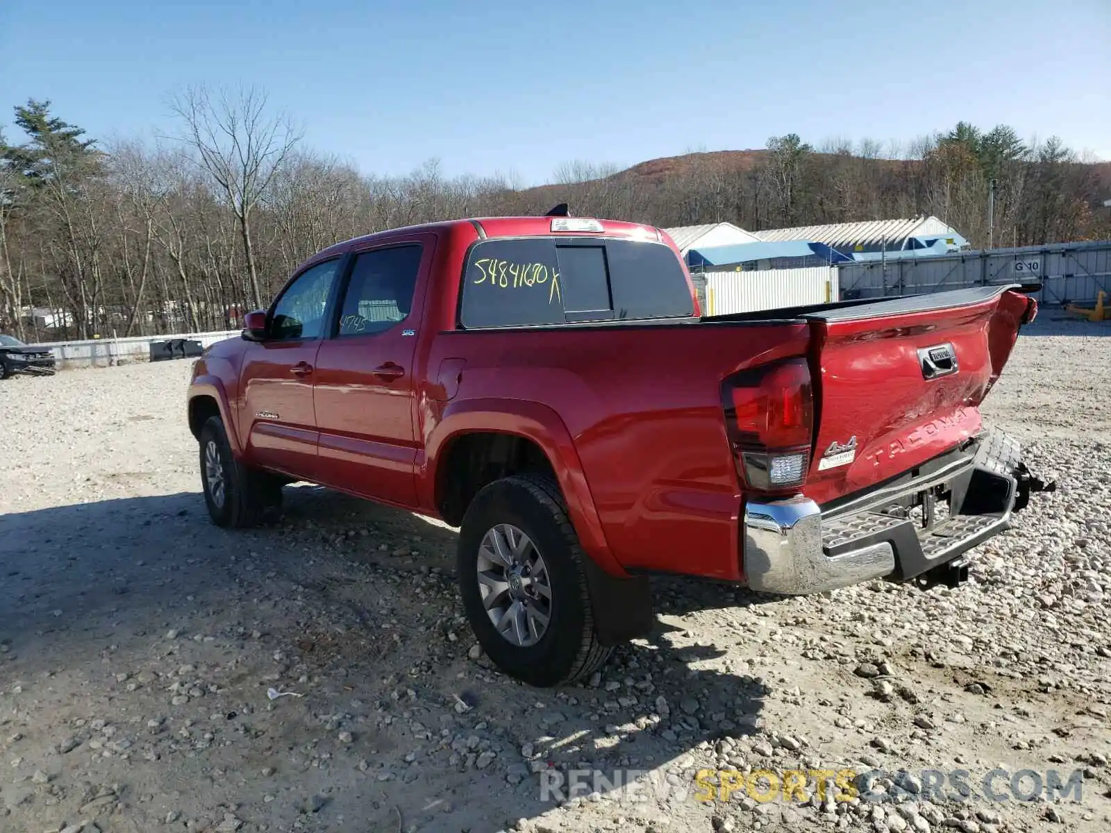 3 Photograph of a damaged car 3TMCZ5AN5KM286132 TOYOTA TACOMA 2019