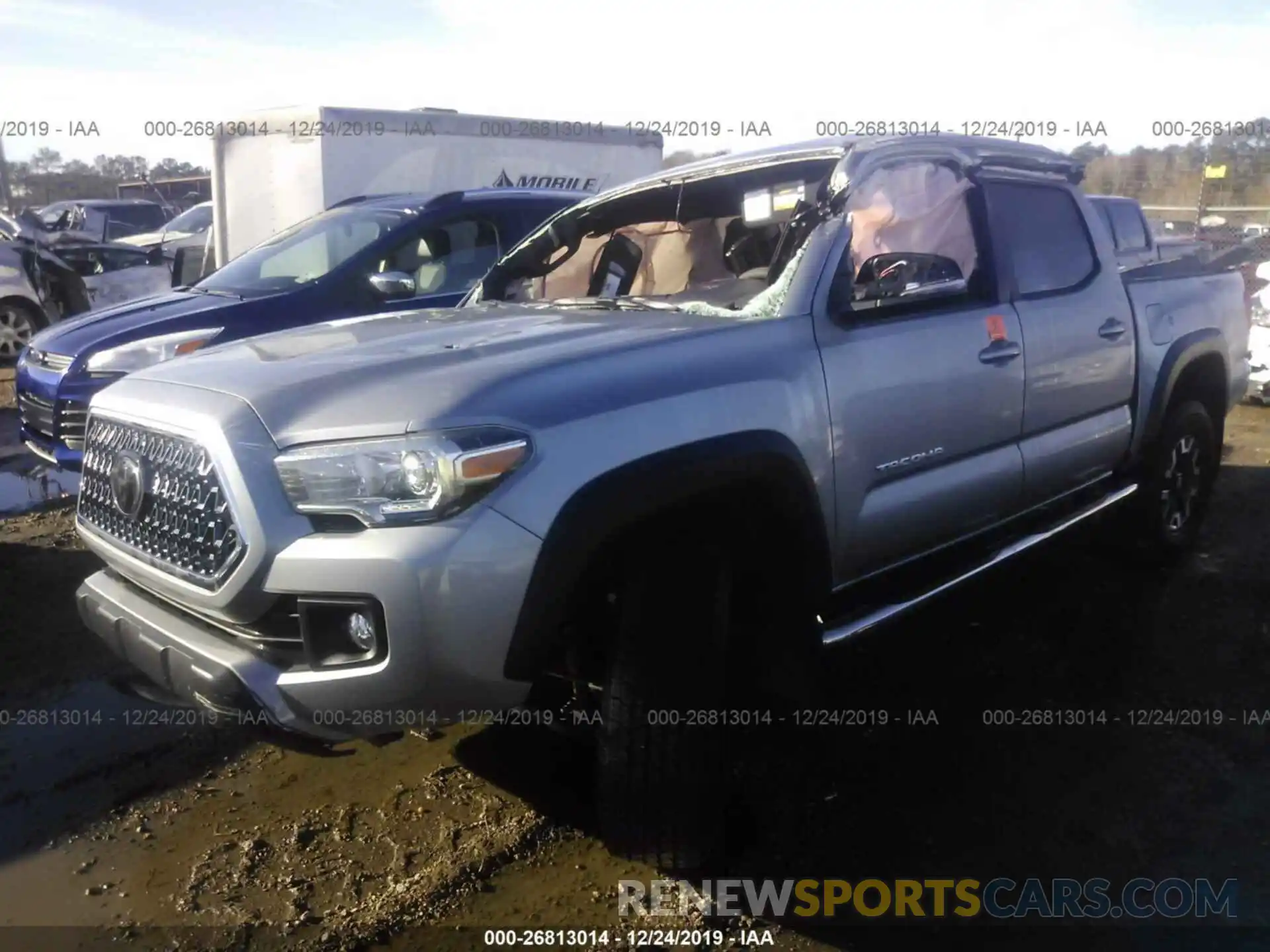 2 Photograph of a damaged car 3TMCZ5AN5KM286244 TOYOTA TACOMA 2019