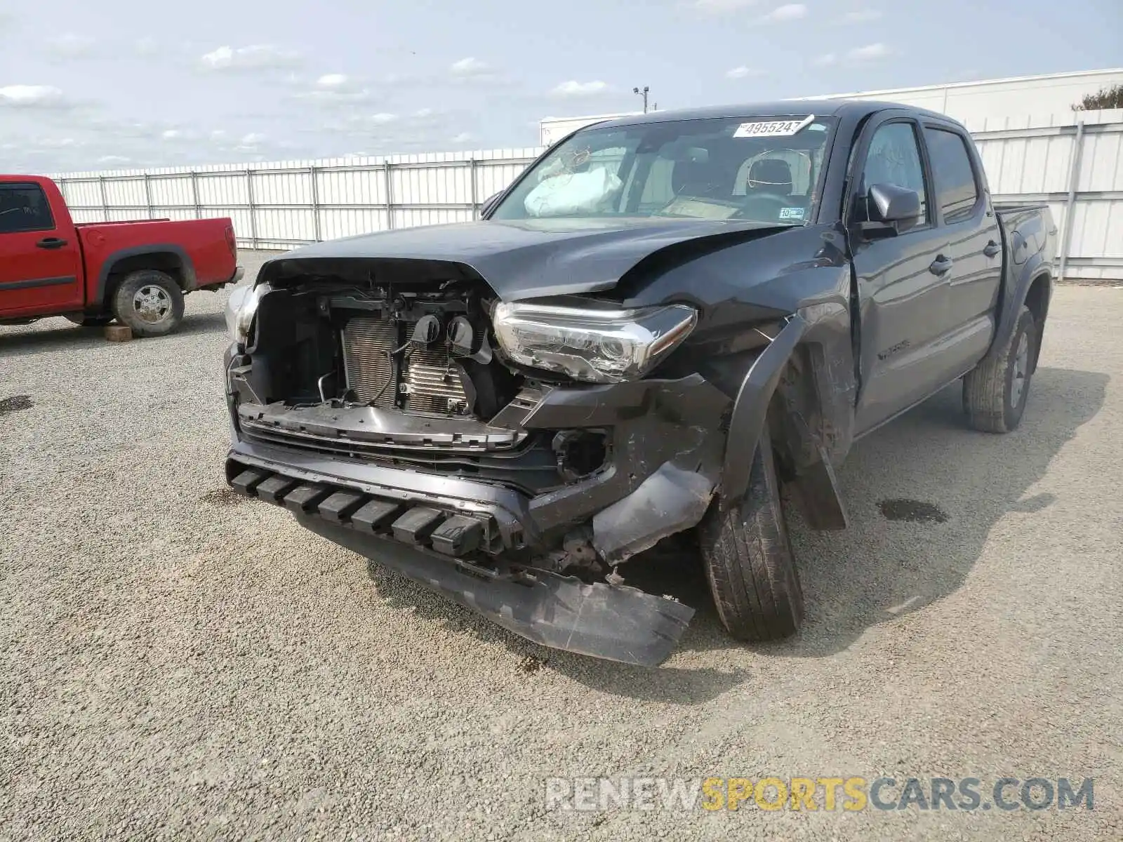 9 Photograph of a damaged car 3TMCZ5AN5KM286485 TOYOTA TACOMA 2019