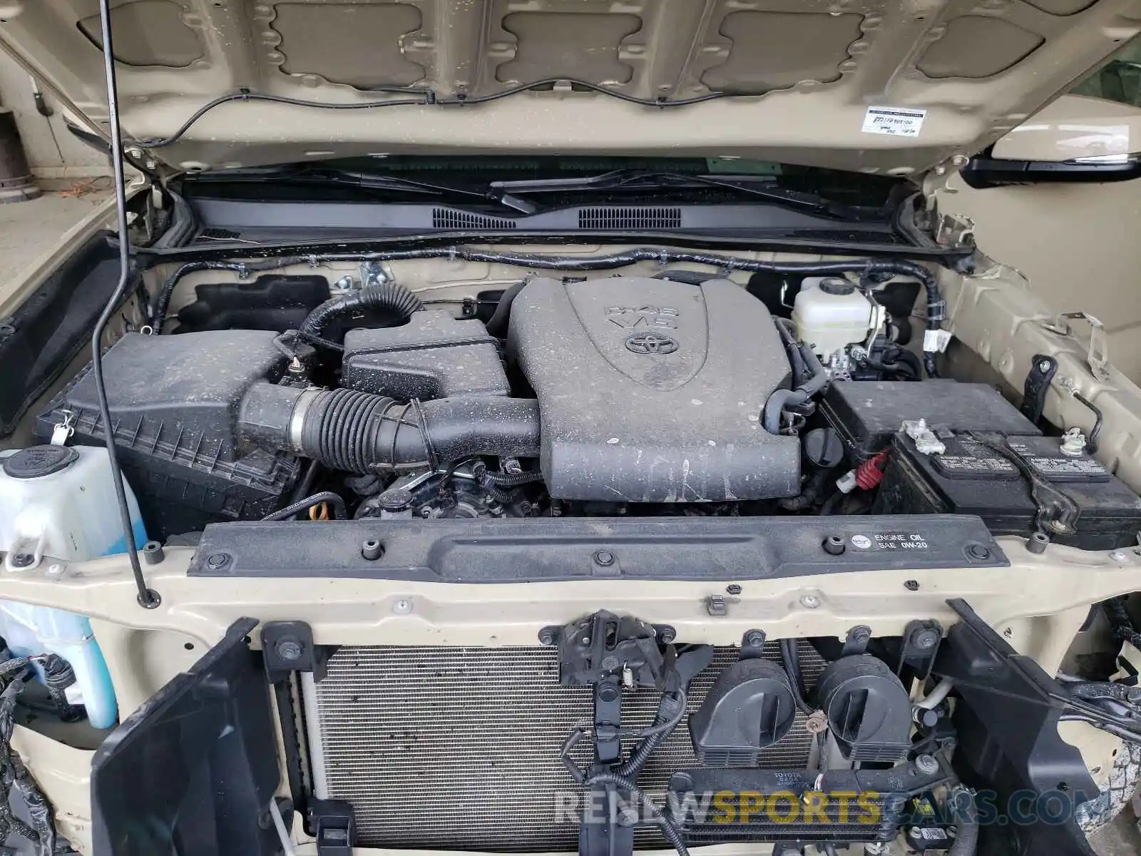 7 Photograph of a damaged car 3TMCZ5AN6KM199050 TOYOTA TACOMA 2019