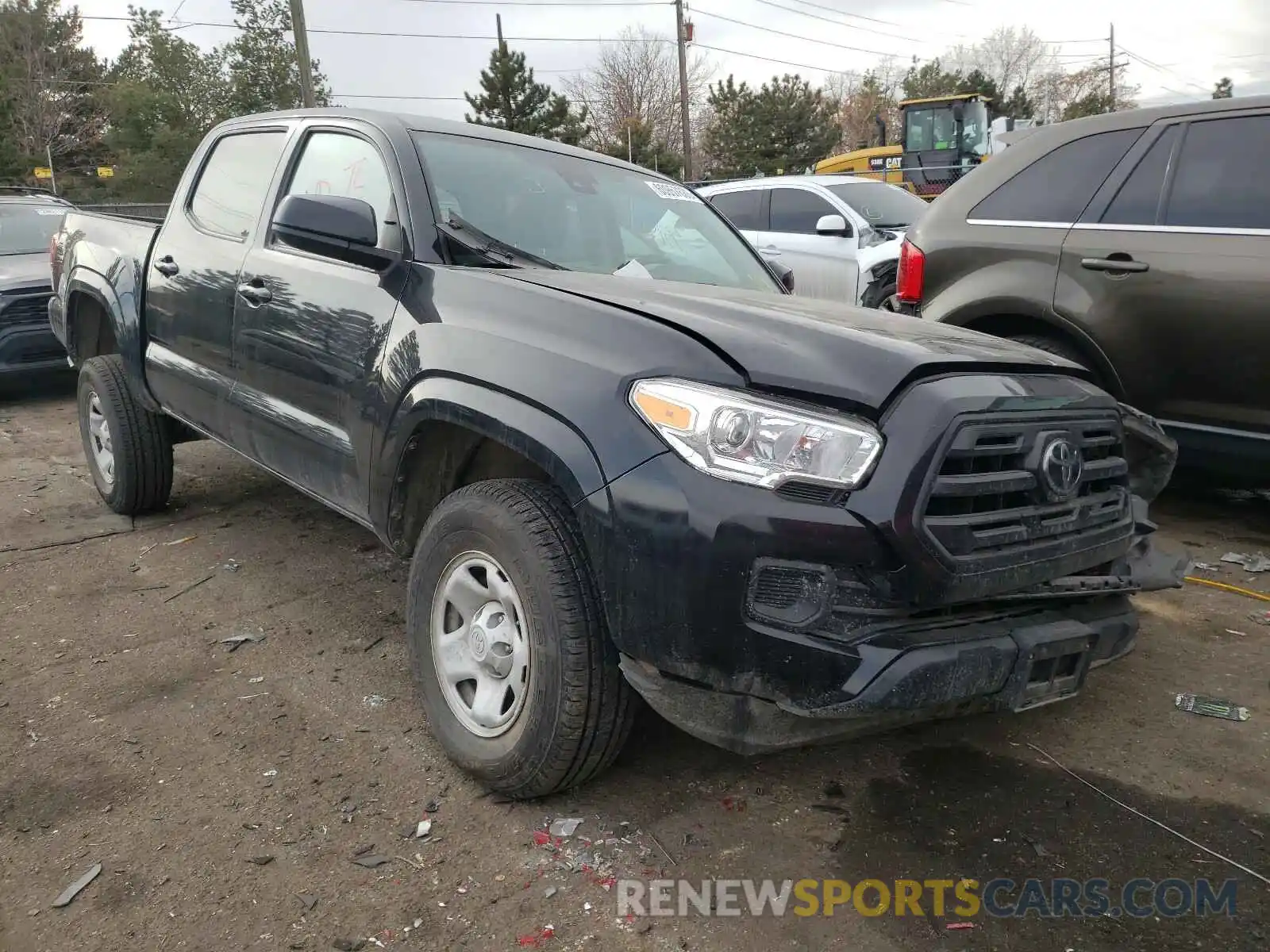 1 Photograph of a damaged car 3TMCZ5AN6KM199582 TOYOTA TACOMA 2019