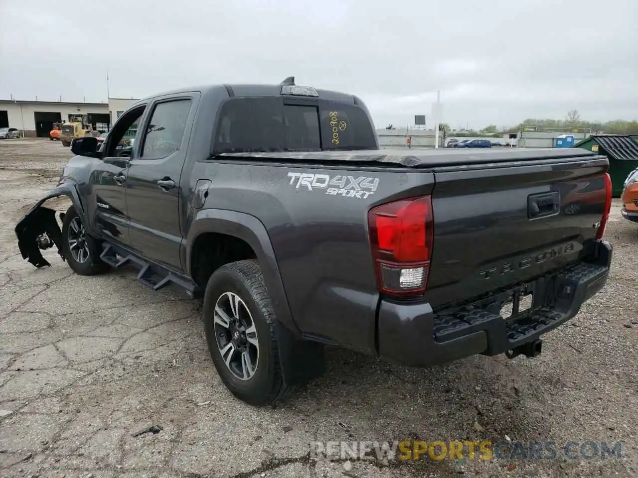 3 Photograph of a damaged car 3TMCZ5AN6KM200908 TOYOTA TACOMA 2019