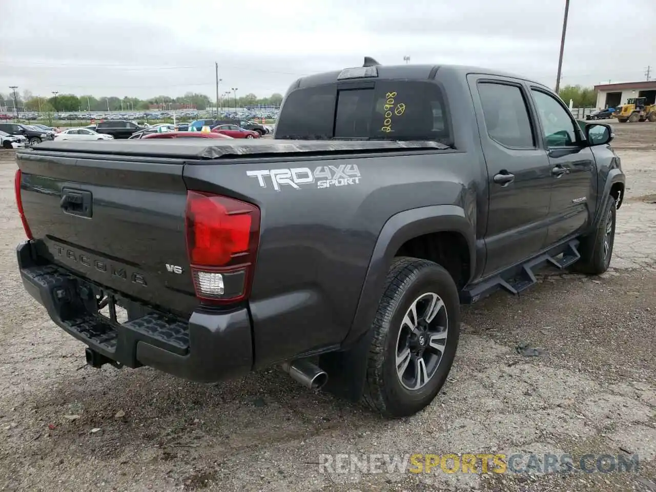 4 Photograph of a damaged car 3TMCZ5AN6KM200908 TOYOTA TACOMA 2019