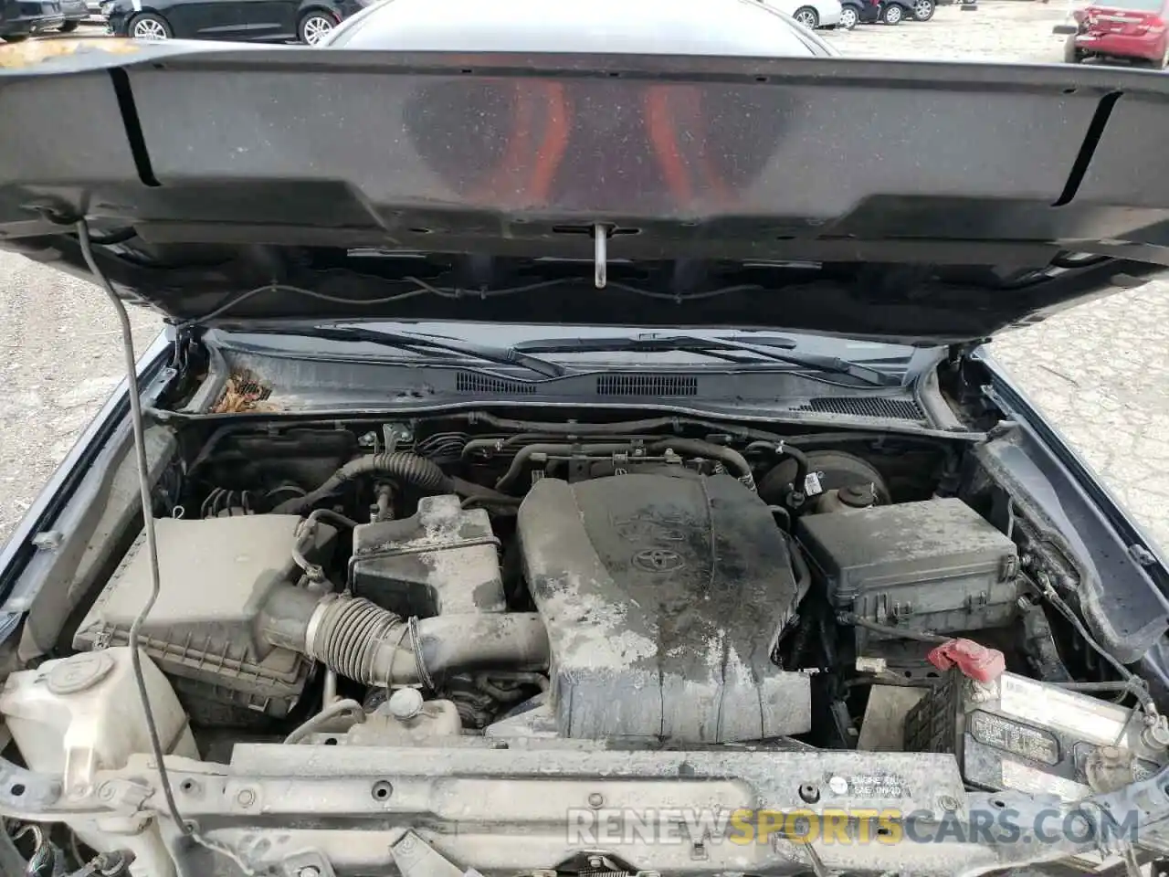 7 Photograph of a damaged car 3TMCZ5AN6KM200908 TOYOTA TACOMA 2019