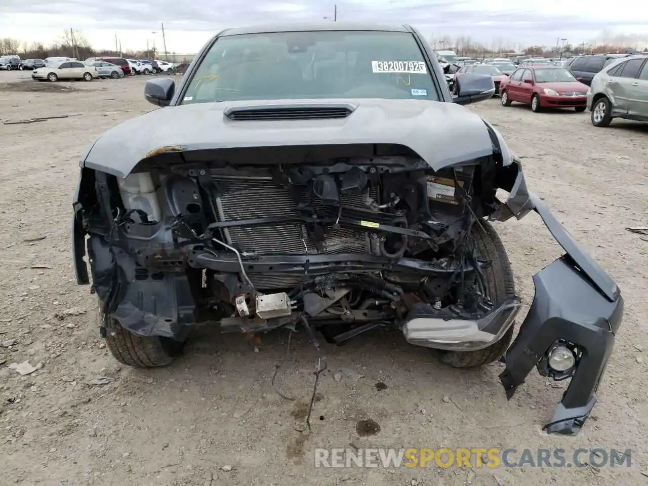 9 Photograph of a damaged car 3TMCZ5AN6KM200908 TOYOTA TACOMA 2019