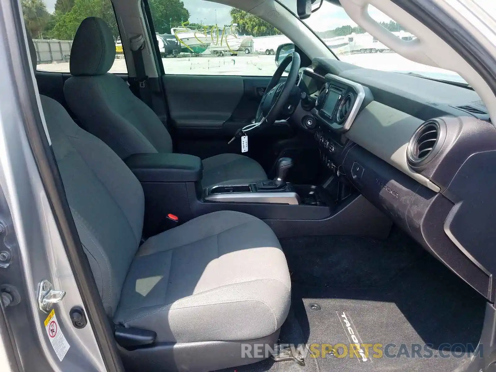 5 Photograph of a damaged car 3TMCZ5AN6KM202688 TOYOTA TACOMA 2019