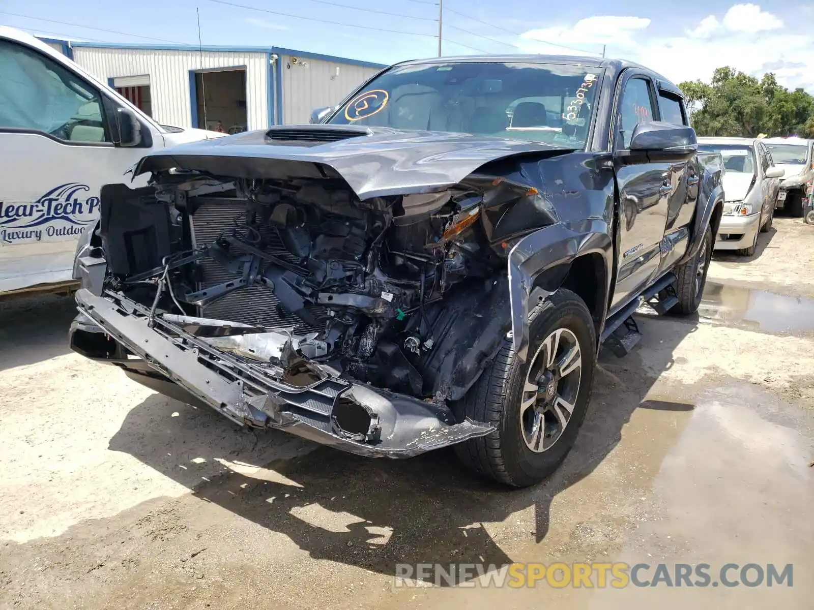 2 Фотография поврежденного автомобиля 3TMCZ5AN6KM204151 TOYOTA TACOMA 2019