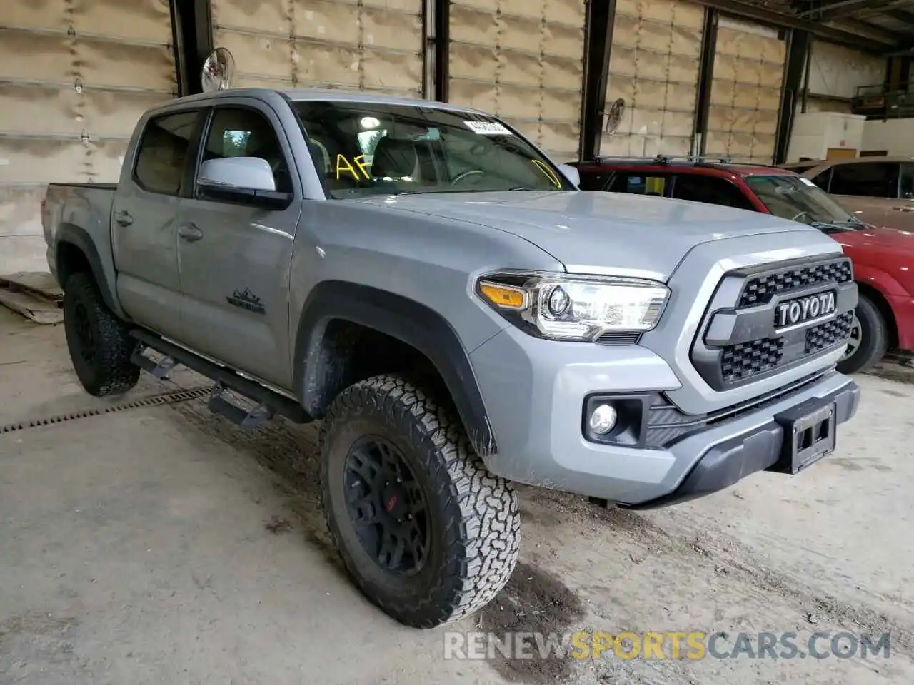 1 Photograph of a damaged car 3TMCZ5AN6KM204666 TOYOTA TACOMA 2019