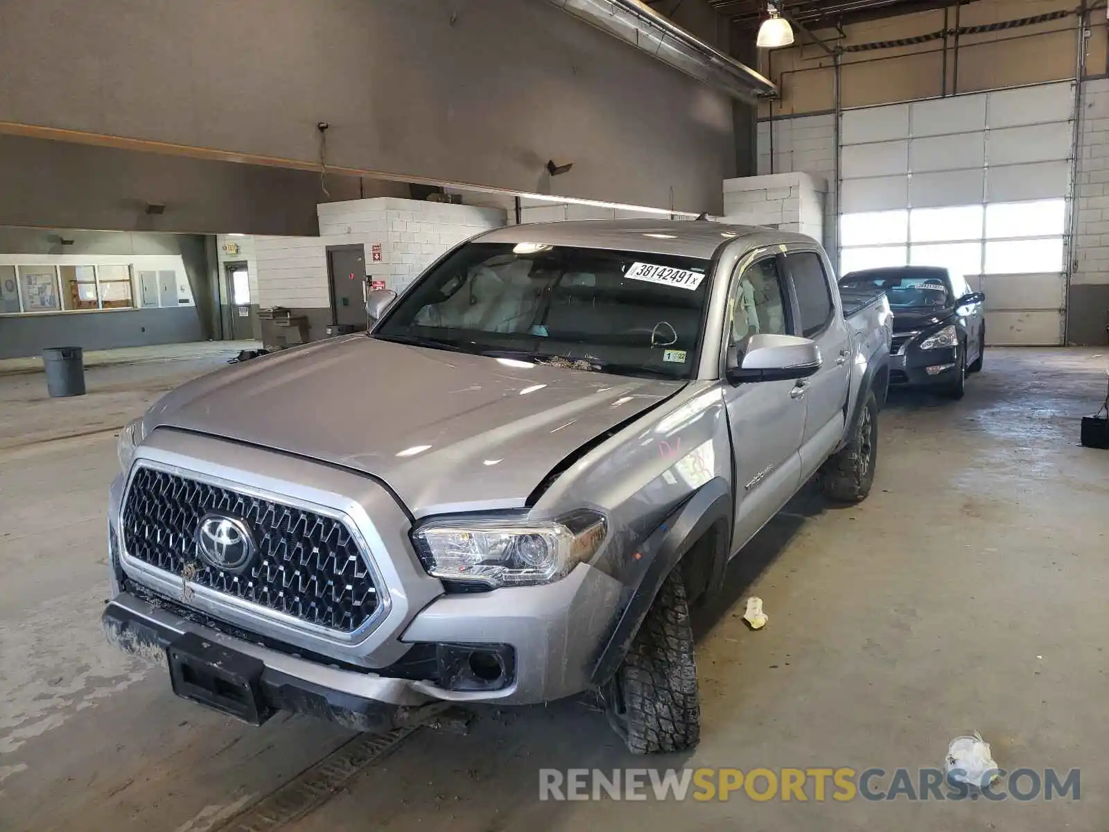 2 Photograph of a damaged car 3TMCZ5AN6KM205123 TOYOTA TACOMA 2019