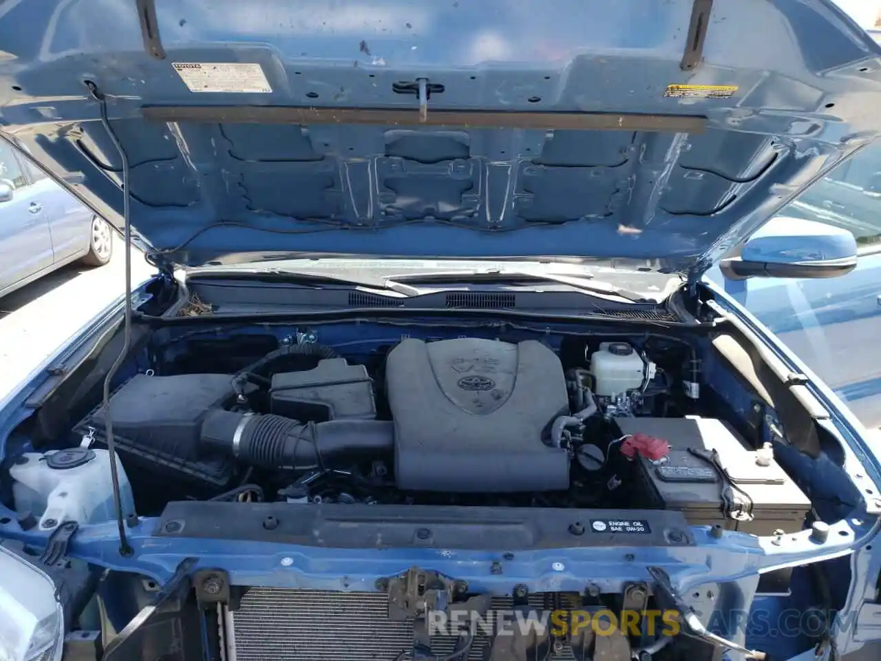 7 Photograph of a damaged car 3TMCZ5AN6KM205767 TOYOTA TACOMA 2019