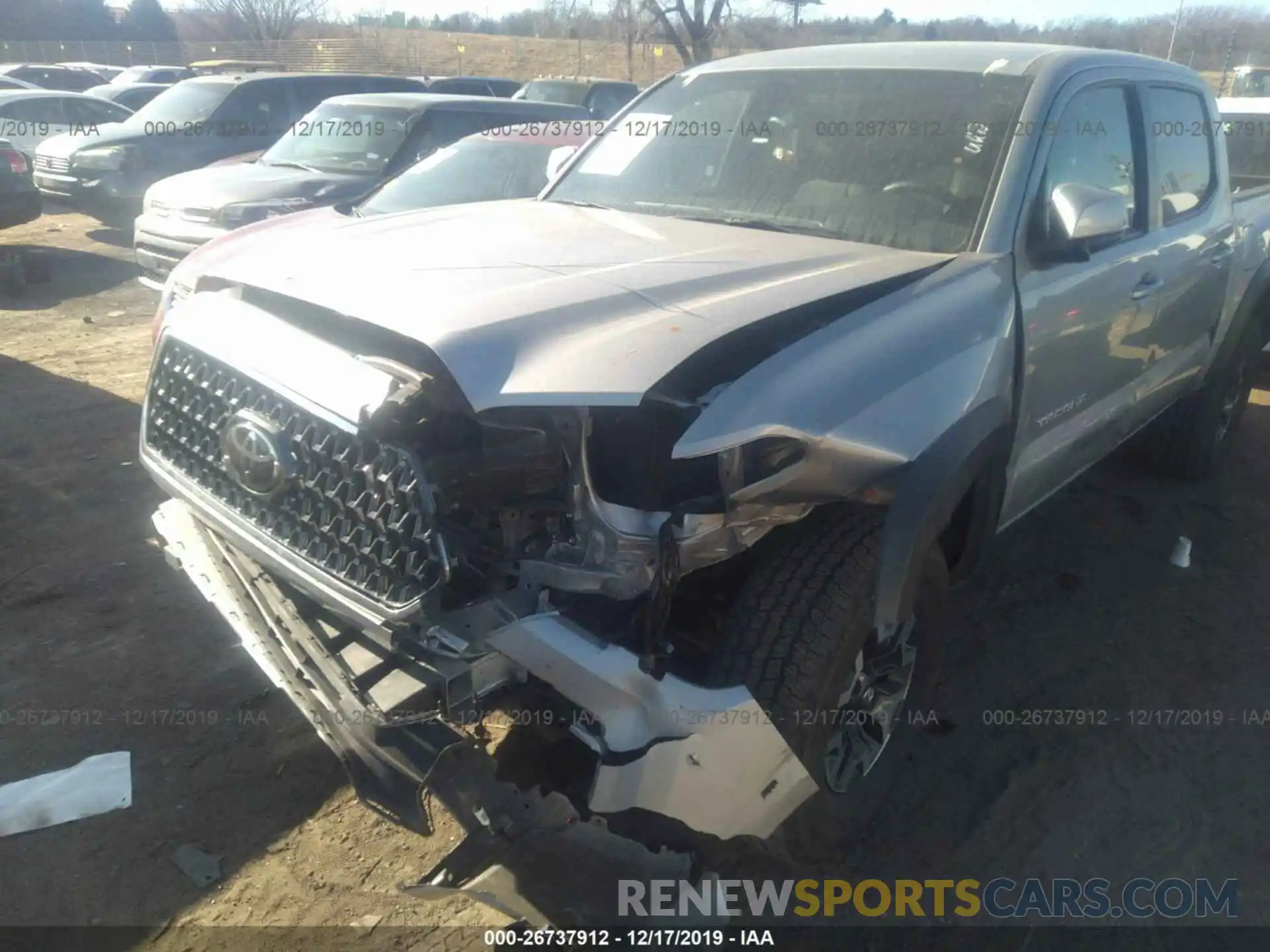 6 Photograph of a damaged car 3TMCZ5AN6KM207762 TOYOTA TACOMA 2019