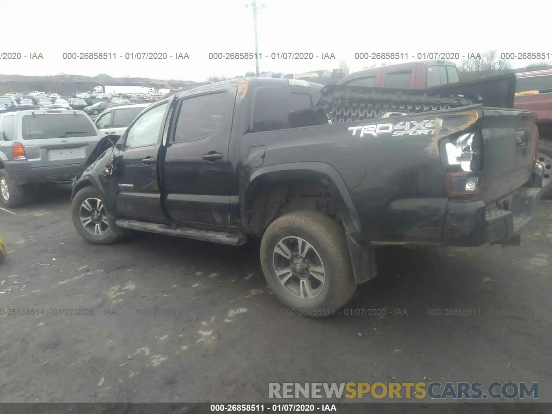 3 Photograph of a damaged car 3TMCZ5AN6KM208023 TOYOTA TACOMA 2019