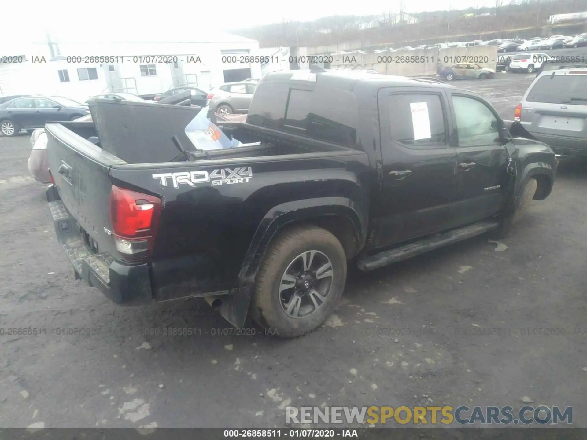 4 Photograph of a damaged car 3TMCZ5AN6KM208023 TOYOTA TACOMA 2019