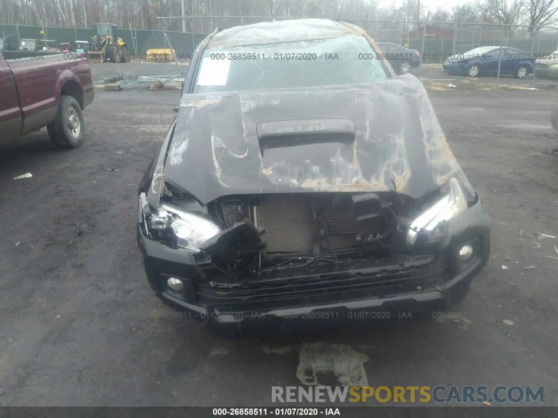 6 Photograph of a damaged car 3TMCZ5AN6KM208023 TOYOTA TACOMA 2019