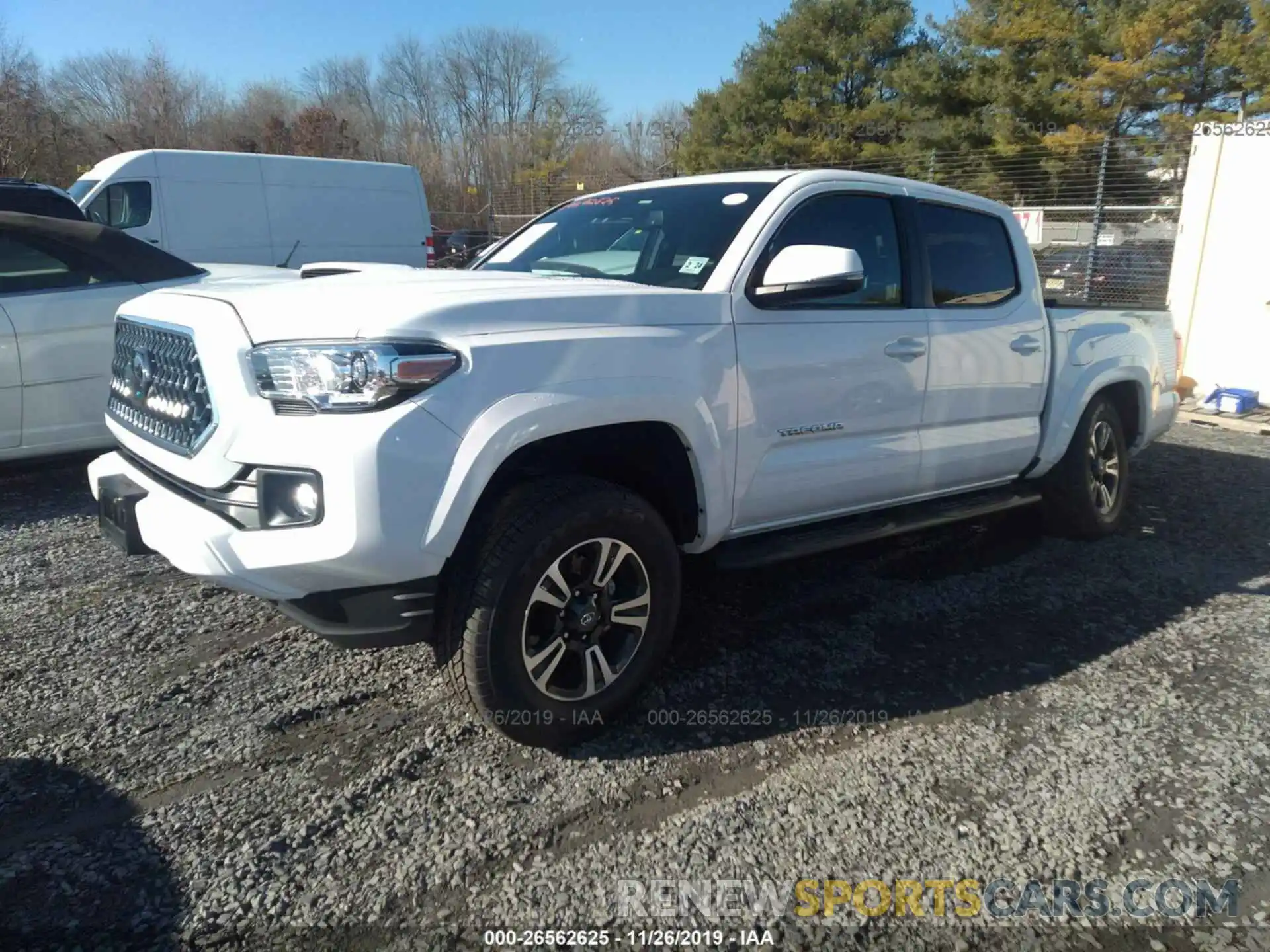 2 Photograph of a damaged car 3TMCZ5AN6KM209365 TOYOTA TACOMA 2019