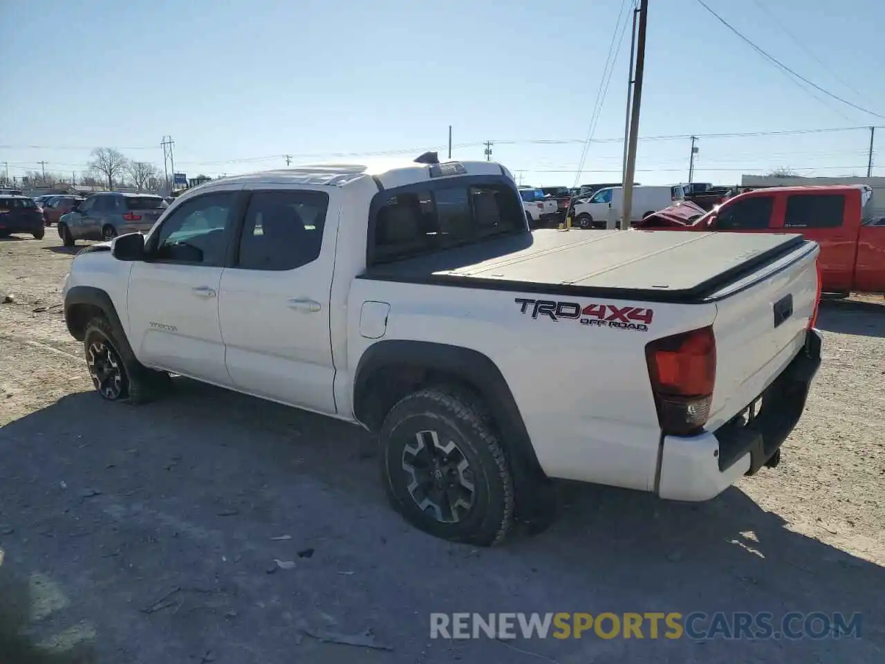 2 Photograph of a damaged car 3TMCZ5AN6KM209558 TOYOTA TACOMA 2019