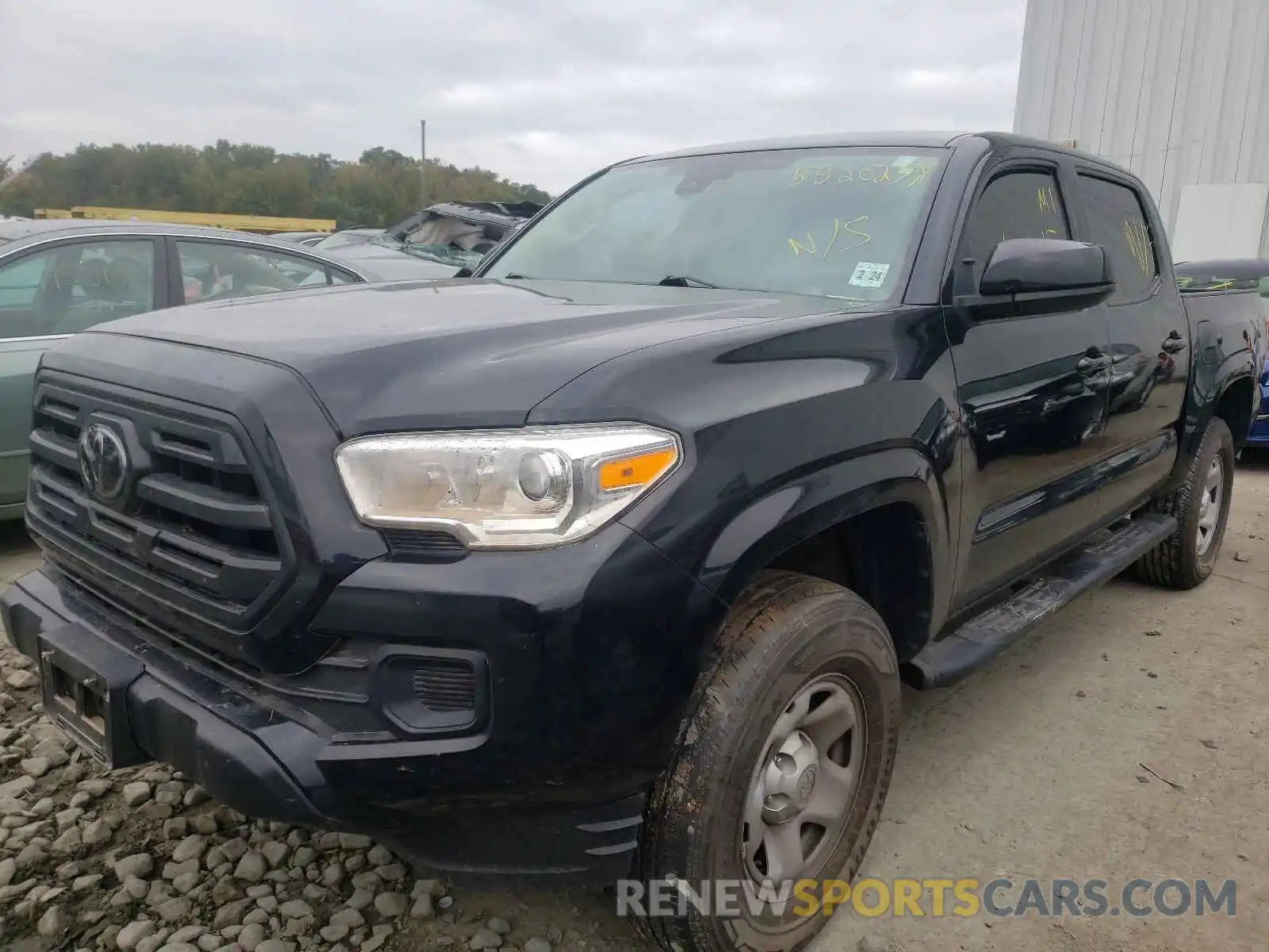 2 Photograph of a damaged car 3TMCZ5AN6KM210984 TOYOTA TACOMA 2019