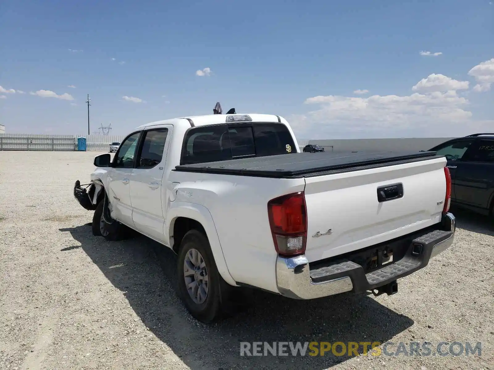 3 Photograph of a damaged car 3TMCZ5AN6KM213187 TOYOTA TACOMA 2019