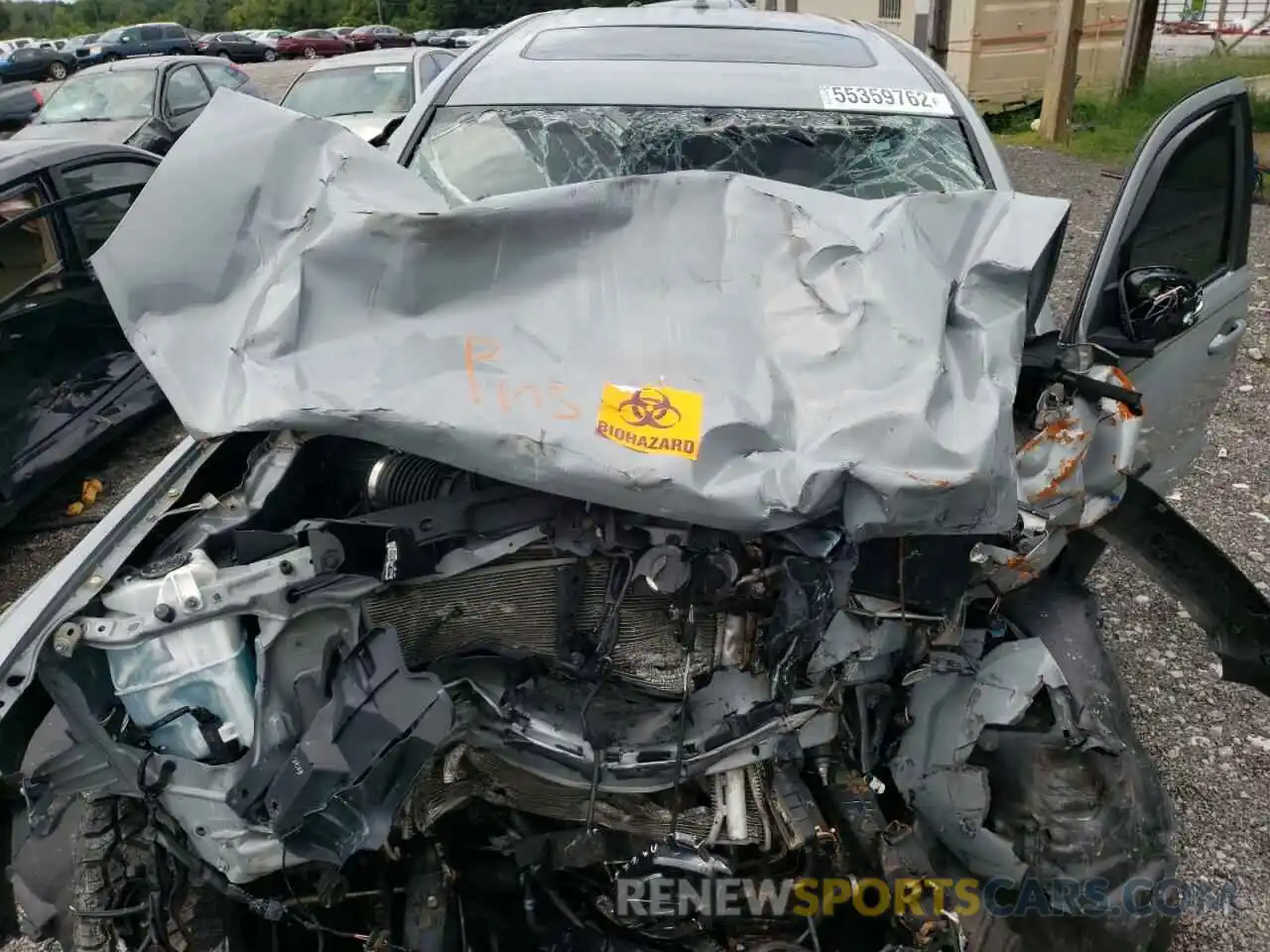 7 Photograph of a damaged car 3TMCZ5AN6KM213982 TOYOTA TACOMA 2019