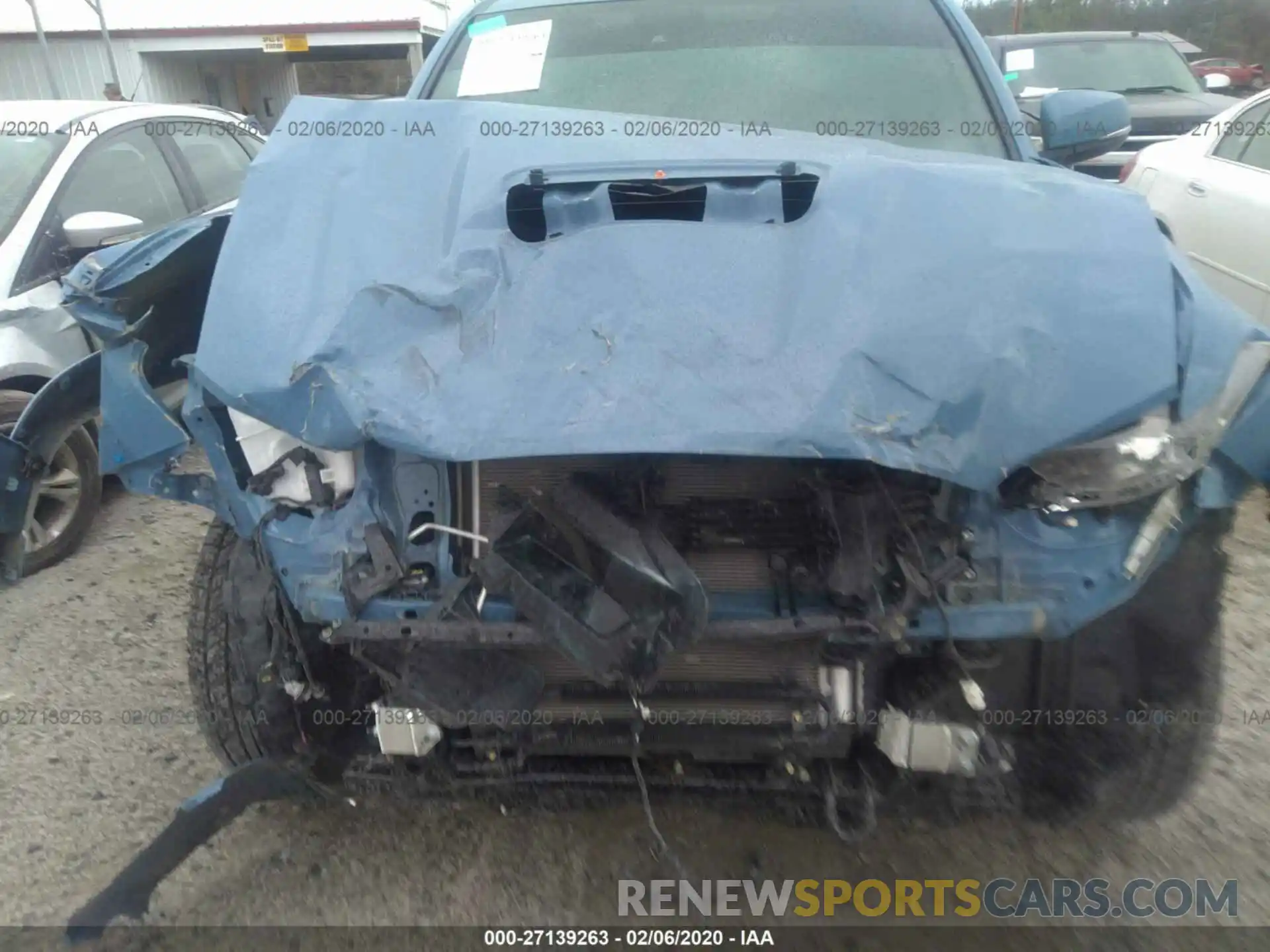 6 Photograph of a damaged car 3TMCZ5AN6KM214159 TOYOTA TACOMA 2019