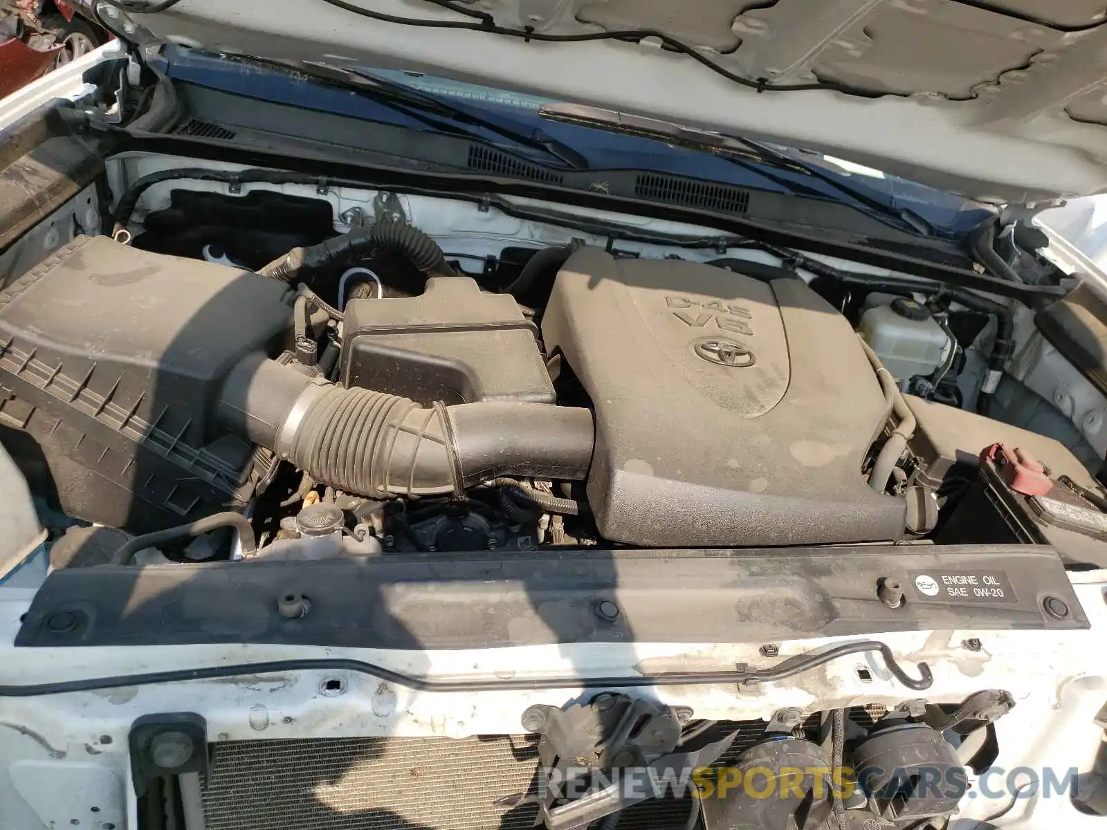 7 Photograph of a damaged car 3TMCZ5AN6KM215604 TOYOTA TACOMA 2019