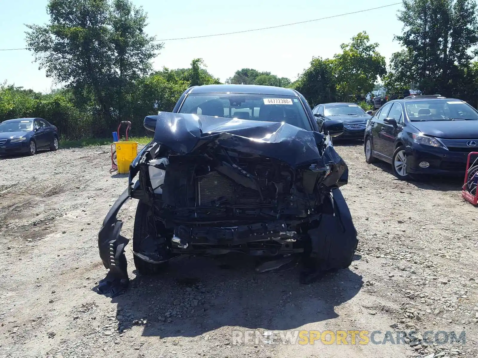 9 Photograph of a damaged car 3TMCZ5AN6KM217255 TOYOTA TACOMA 2019