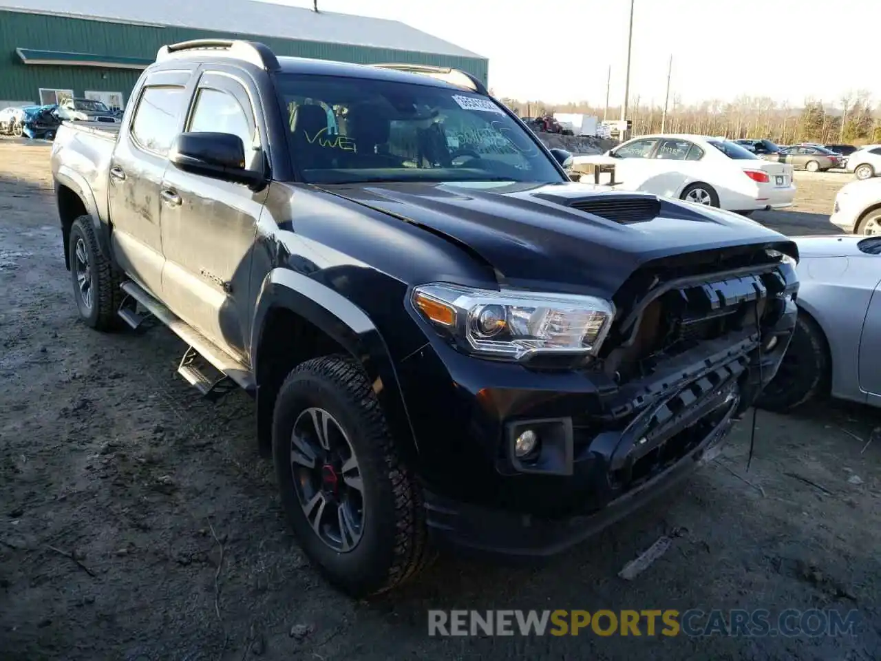 1 Photograph of a damaged car 3TMCZ5AN6KM220057 TOYOTA TACOMA 2019