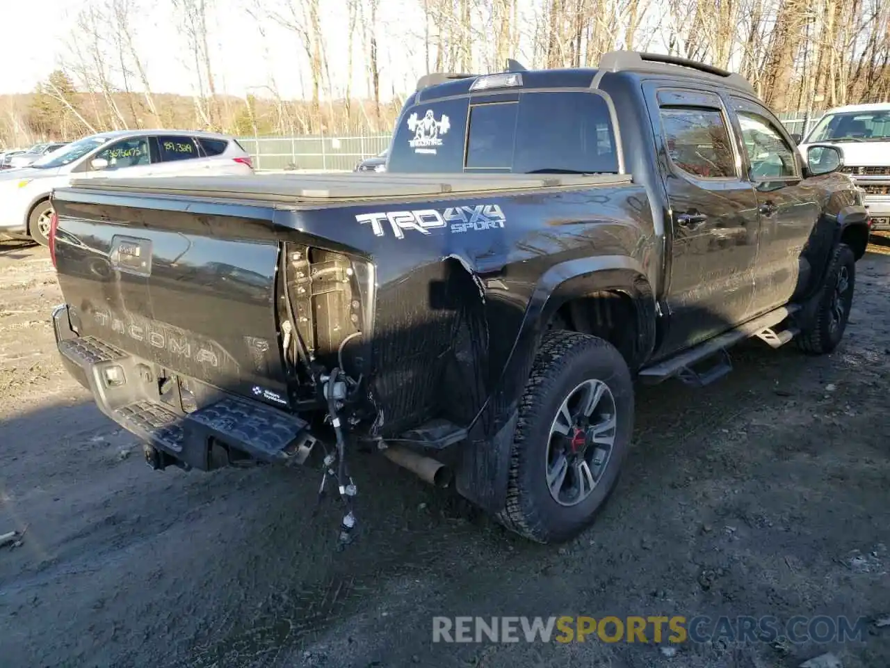 4 Photograph of a damaged car 3TMCZ5AN6KM220057 TOYOTA TACOMA 2019