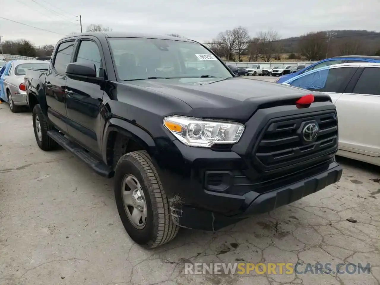 1 Photograph of a damaged car 3TMCZ5AN6KM224867 TOYOTA TACOMA 2019