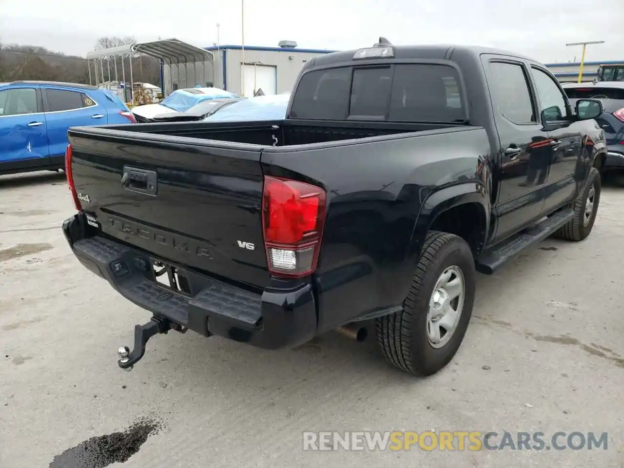 4 Photograph of a damaged car 3TMCZ5AN6KM224867 TOYOTA TACOMA 2019