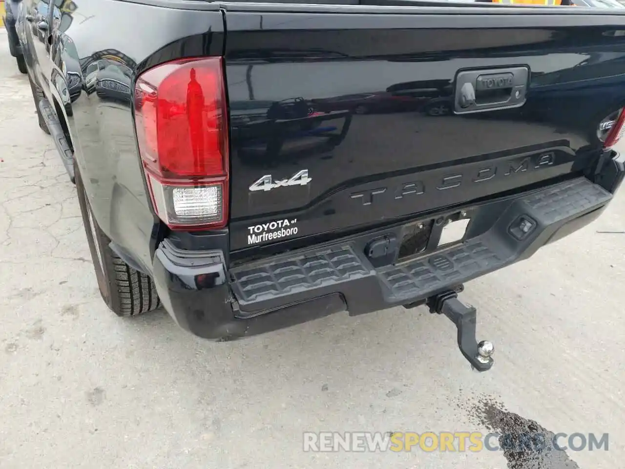 9 Photograph of a damaged car 3TMCZ5AN6KM224867 TOYOTA TACOMA 2019