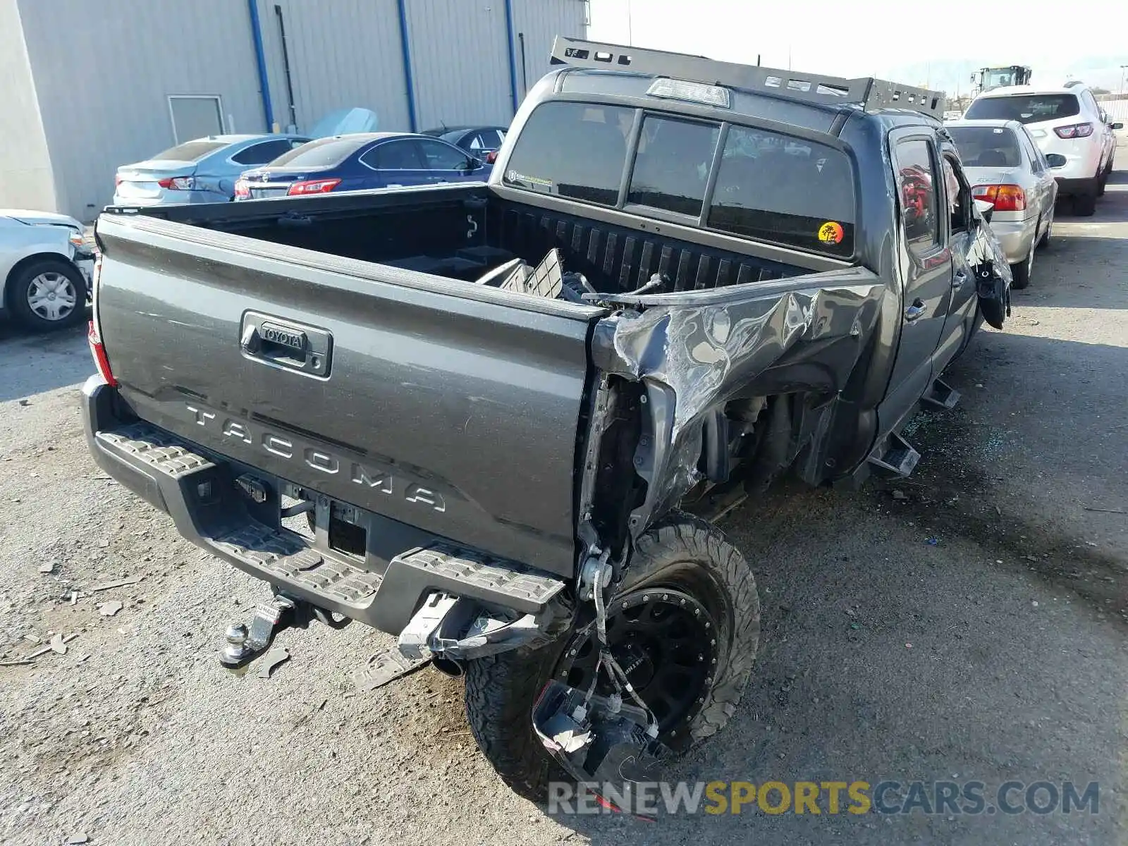 4 Photograph of a damaged car 3TMCZ5AN6KM228319 TOYOTA TACOMA 2019