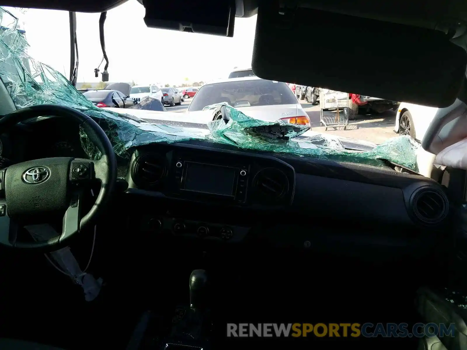 9 Photograph of a damaged car 3TMCZ5AN6KM228319 TOYOTA TACOMA 2019