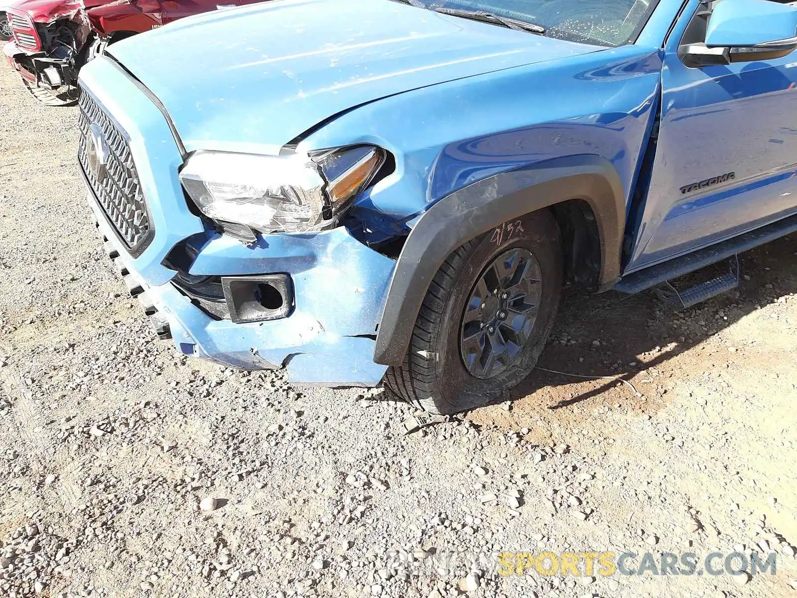 9 Photograph of a damaged car 3TMCZ5AN6KM230149 TOYOTA TACOMA 2019