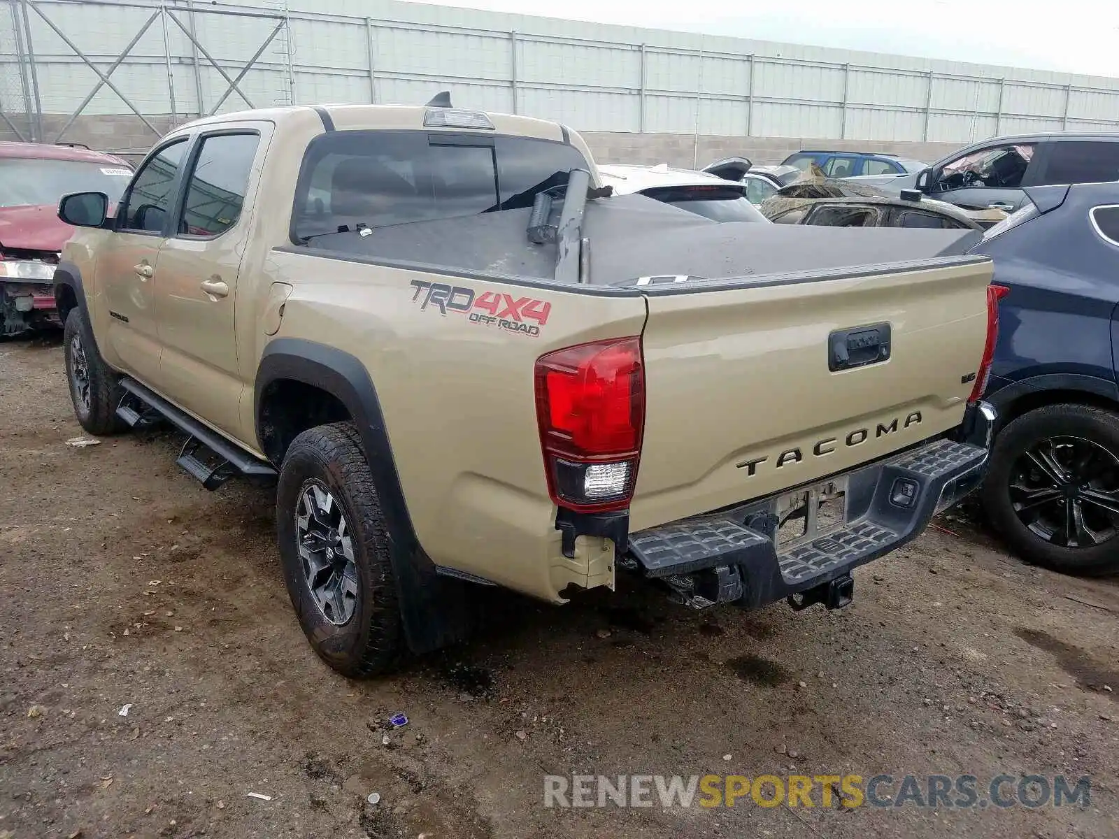 3 Photograph of a damaged car 3TMCZ5AN6KM230345 TOYOTA TACOMA 2019