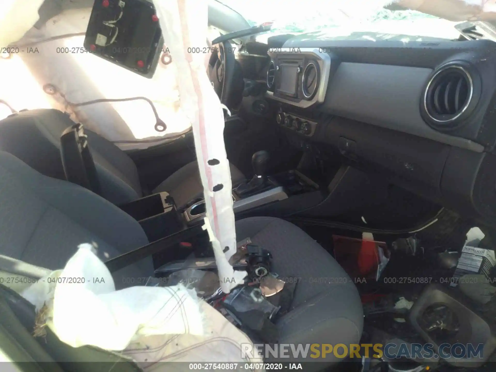 5 Photograph of a damaged car 3TMCZ5AN6KM230667 TOYOTA TACOMA 2019