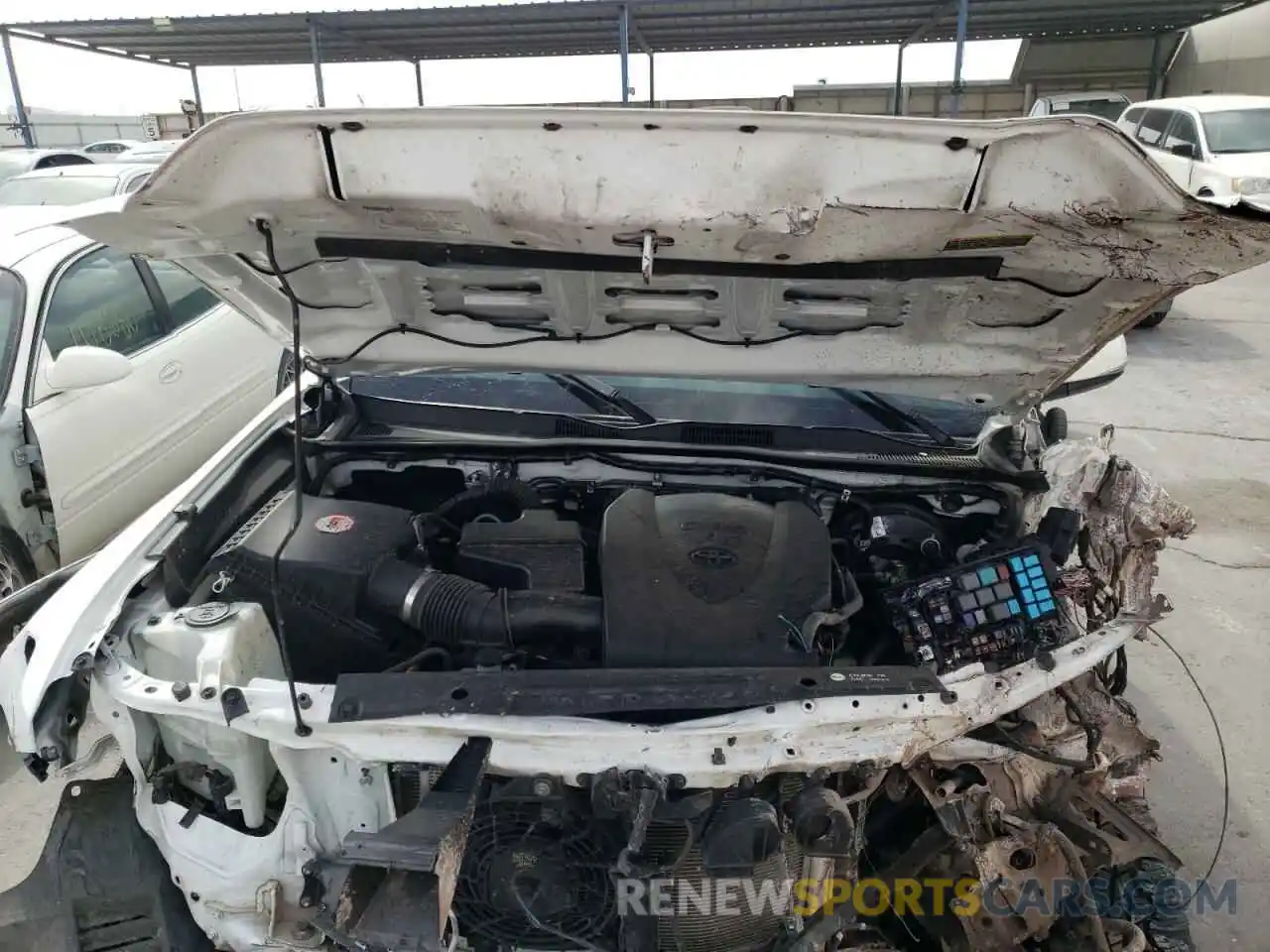 7 Photograph of a damaged car 3TMCZ5AN6KM232497 TOYOTA TACOMA 2019